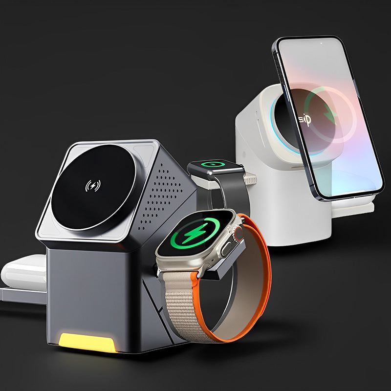 ChubbyCharger 3-in-1 Magnetic Wireless Beast – Fast Charge Trio