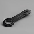 Minimalist black magnetic car phone mount design