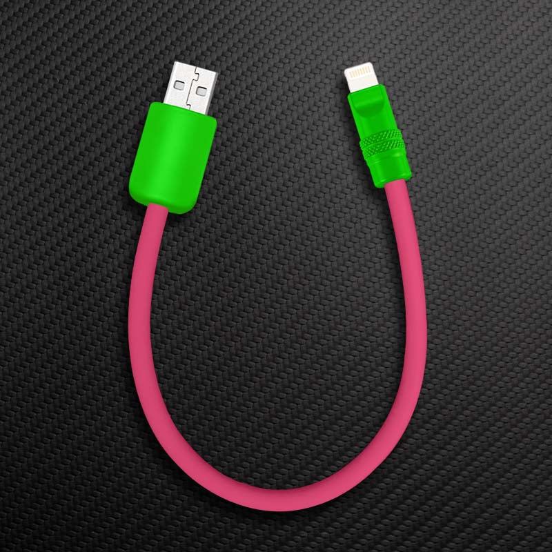 "Color Block Chubby" Power Bank Friendly Cable