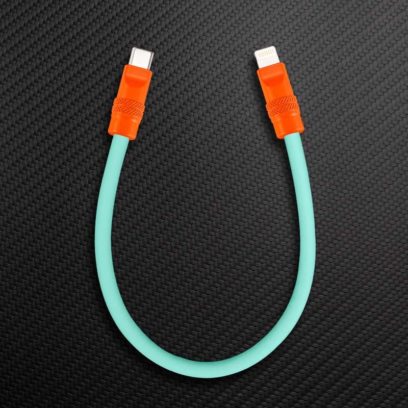 "Color Block Chubby" Power Bank Friendly Cable
