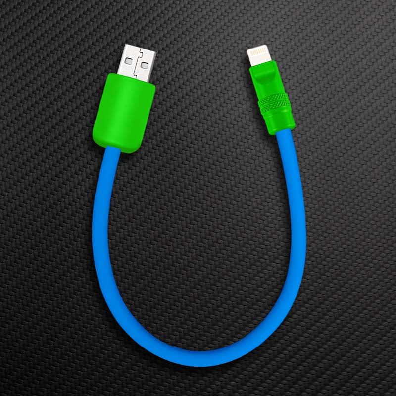 "Color Block Chubby" Power Bank Friendly Cable
