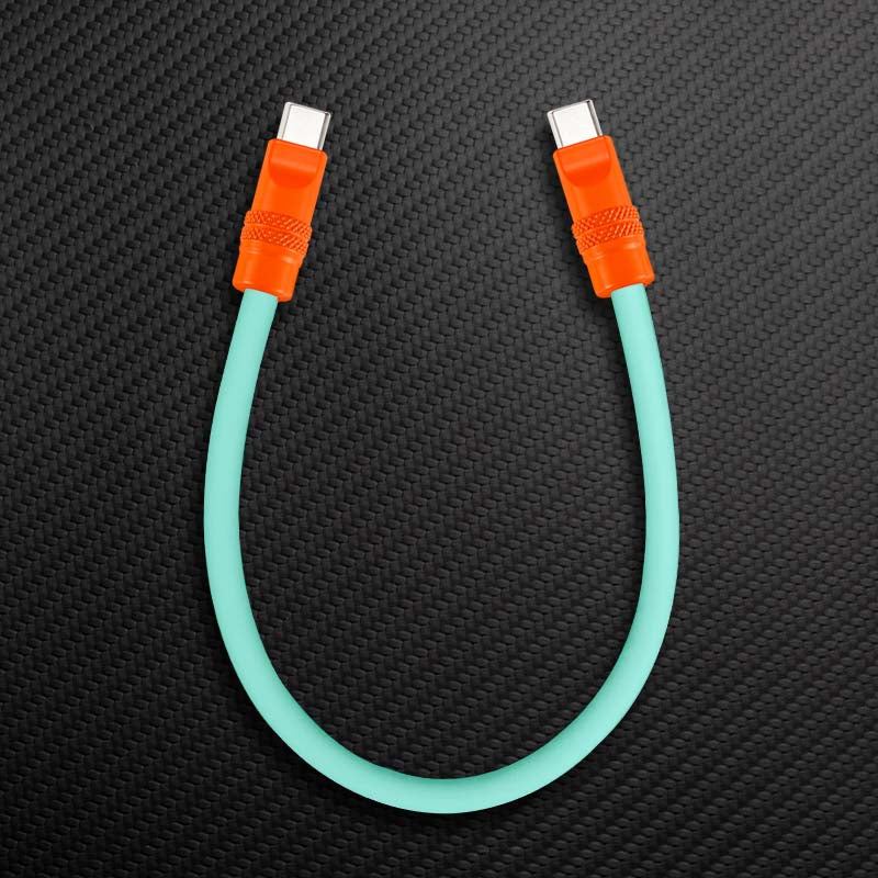 "Color Block Chubby" Power Bank Friendly Cable