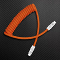 "Curly Chubby" Retractable Fast Charging Cable
