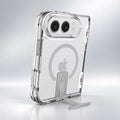 ChubbyArmor ClearFold – MagSafe Sliding Stand Case for iPhone Duo