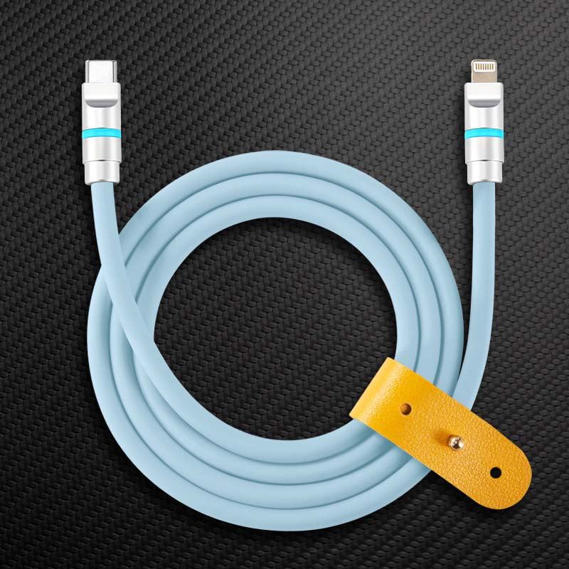 "Neon Chubby" Fast Charge Cable With Smart Light