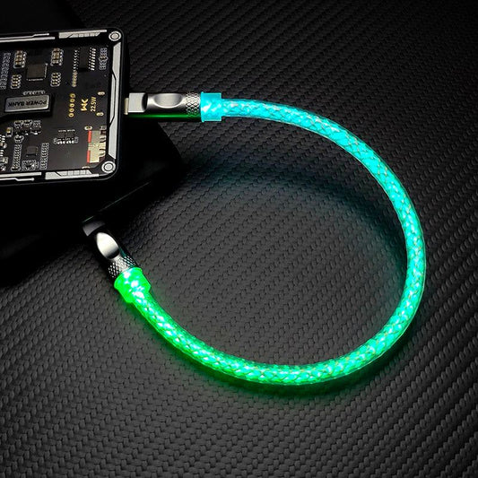 "Neon Chubby" Power Bank Friendly Color-Changing Luminous Cable