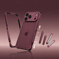 ChubbyArmor SlideRail – Metal Frame Case with Interactive Side Slider & Detachable Lens Cover For iPhone